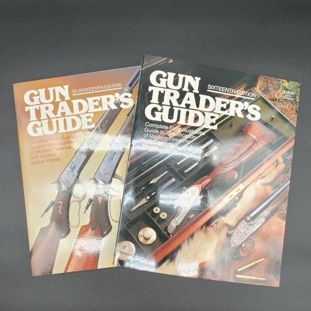 Gun Trader's Guide 16th 17th Editions Paperback New Old Stock Stoeger Reference‎